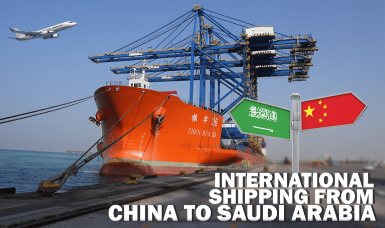 Shipping from China to Saudi Arabia