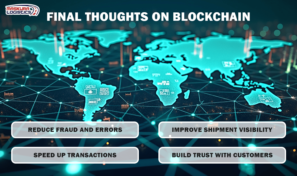 Final thoughts on blockchain