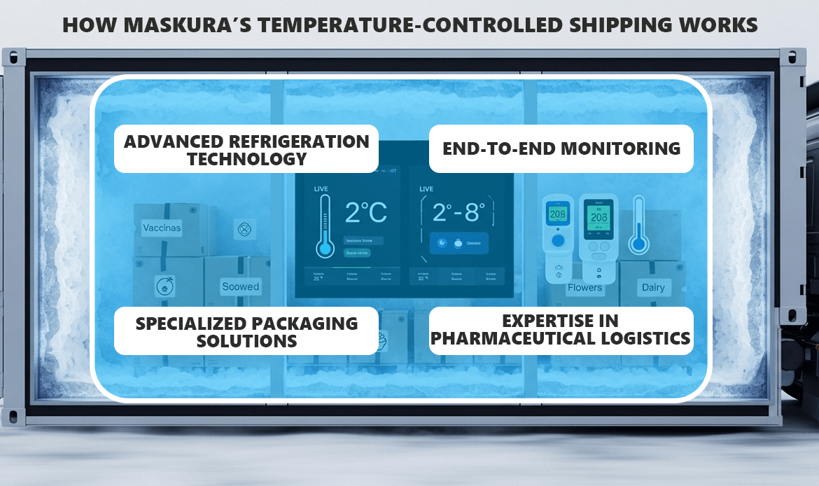 How Maskura’s Temperature-Controlled Shipping Works