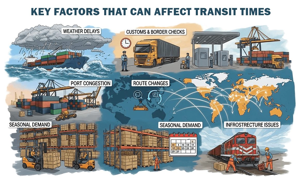 Key Factors That Can Affect Transit Times