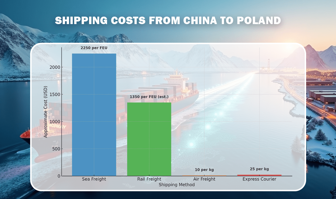 Shipping Costs from China to Poland
