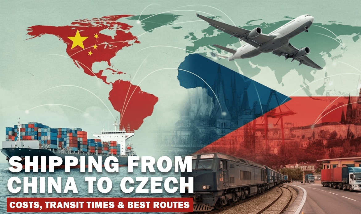 Shipping from China to Czech