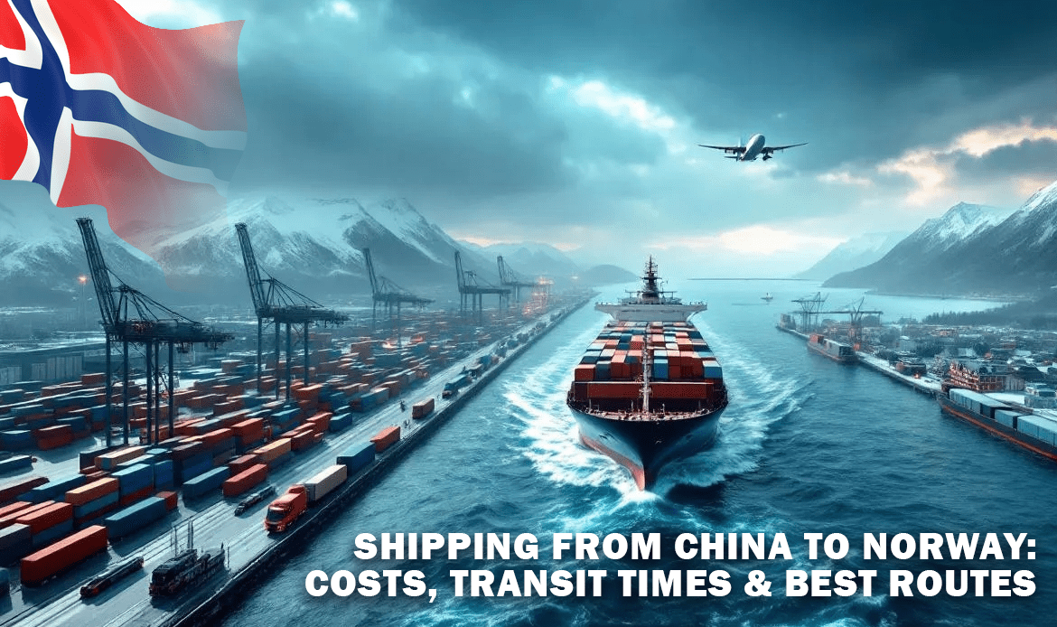 Shipping from China to Norway