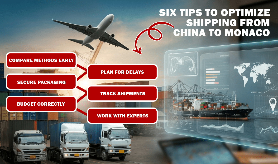 Six Tips to Optimize Shipping from China to Monaco