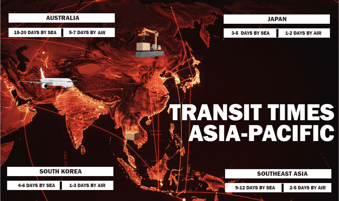 Transit Times Asia Pacific