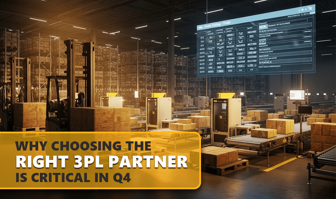 Why the Right 3PL Partner Is Crucial for Q4 Success