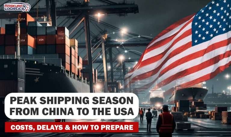 Peak Shipping Season China to USA