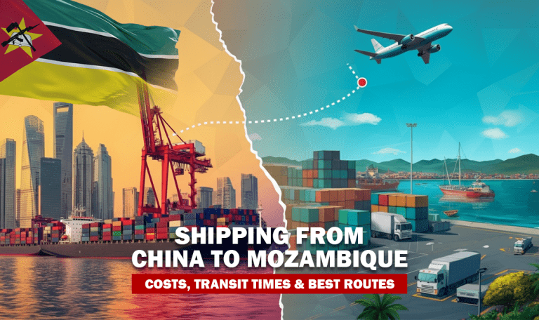 Shipping from China to Mozambique