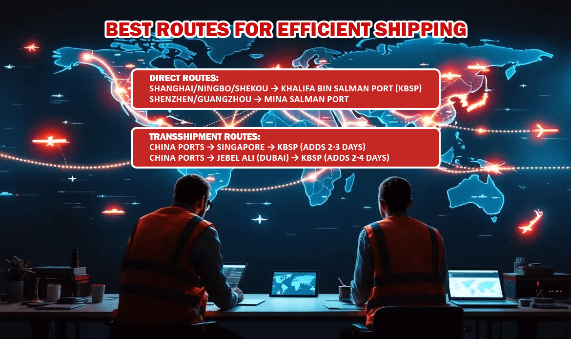 Best Routes for Efficient Shipping