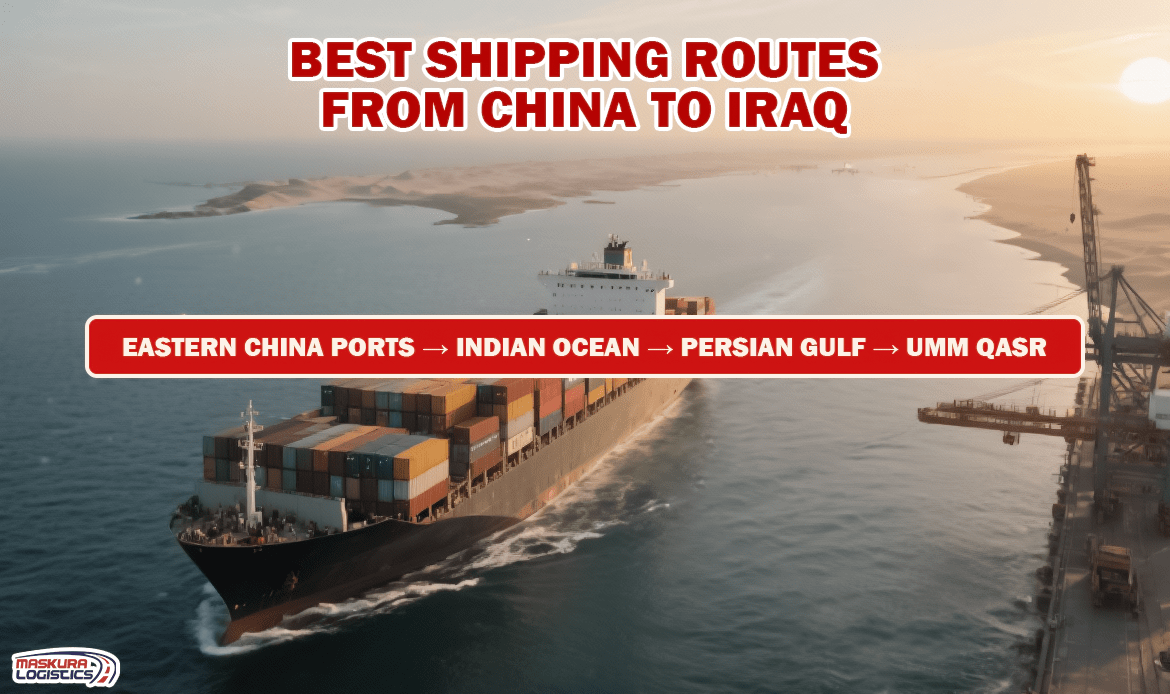 Best Shipping Routes from China to Iraq