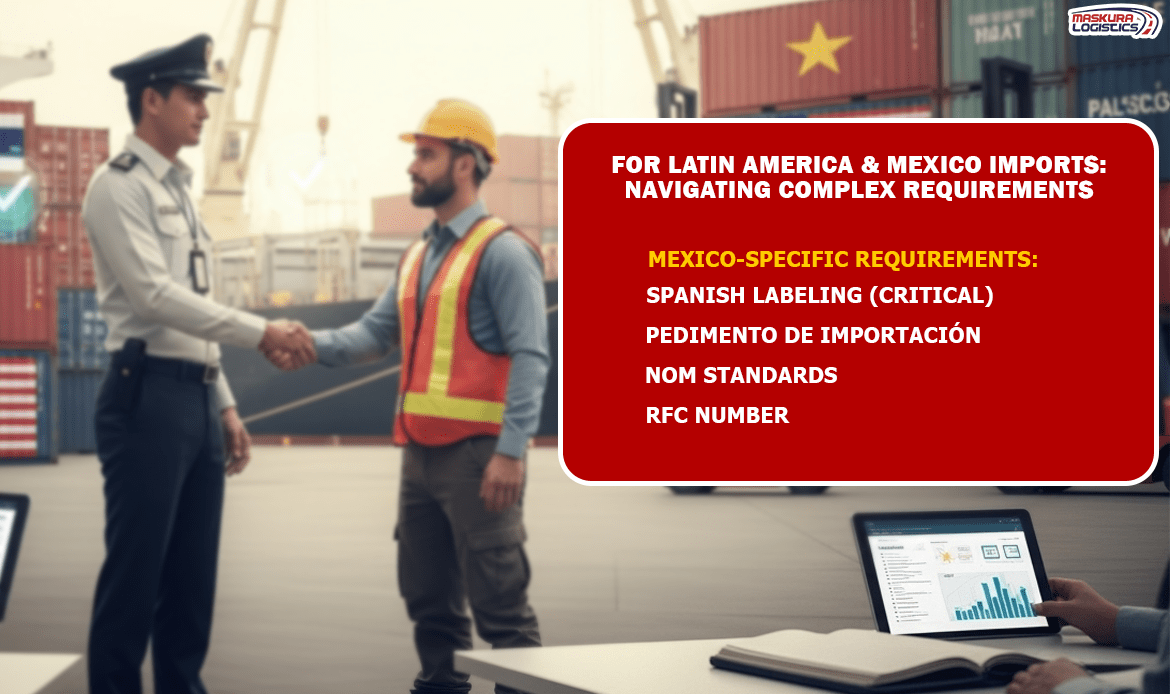 For Latin America & Mexico Imports