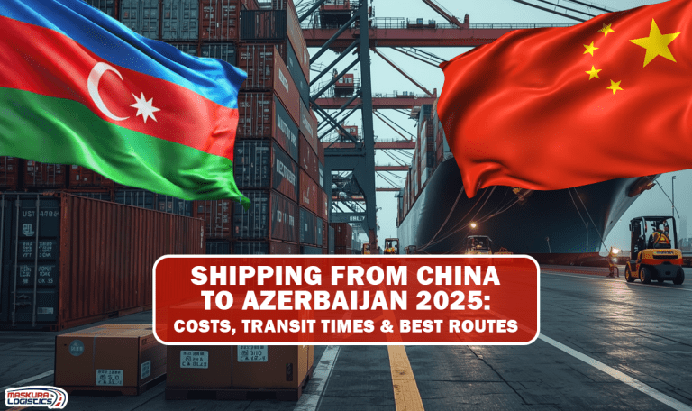 Shipping from China to Azerbaijan