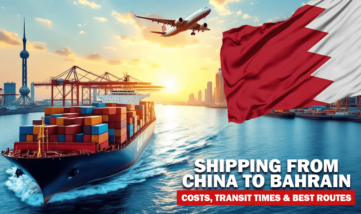 Shipping from China to Bahrain