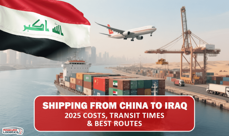Shipping from China to Iraq