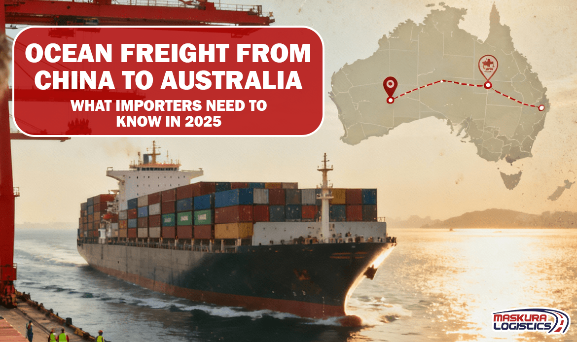 Ocean freight China to Australia