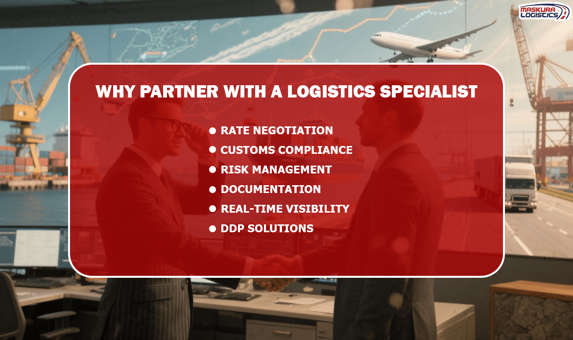 Partner with Maskura Logistics Specialist