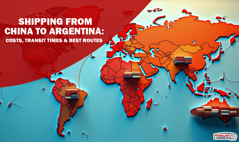 Shipping from China to Argentina