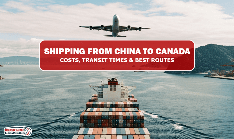 Shipping from China to Canada