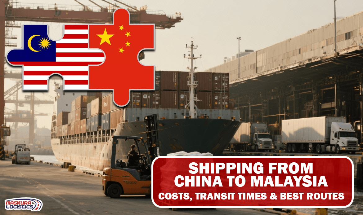 Shipping from China to Malaysia