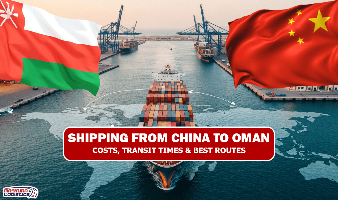 Shipping from China to Oman