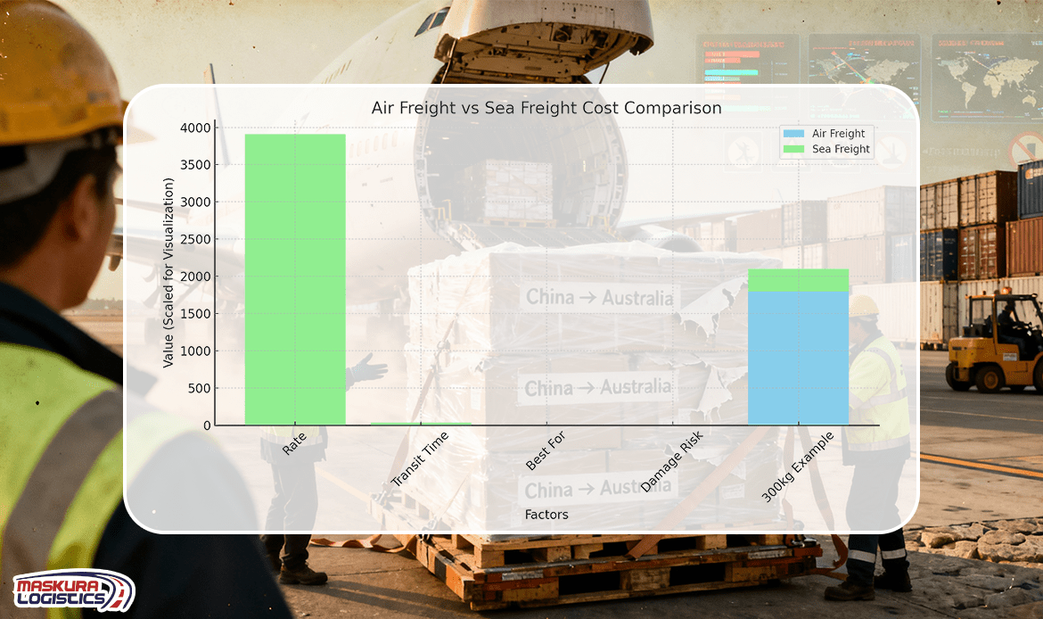 Air Freight vs Sea Freight Cost Comparison