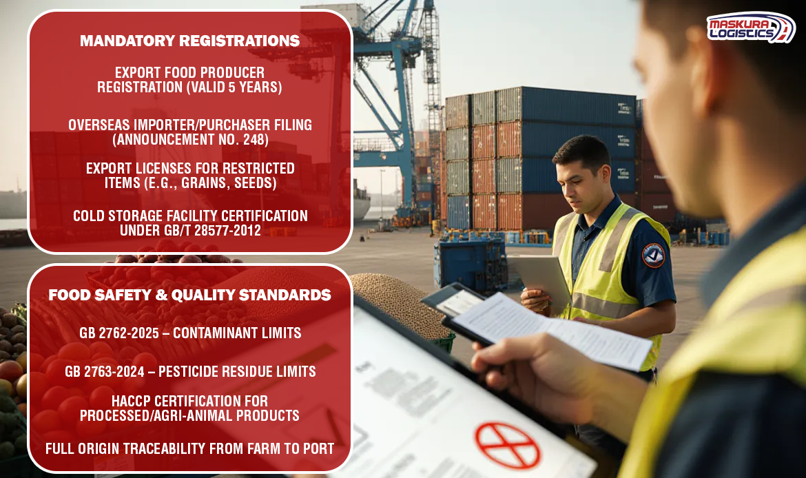 Export Regulations for Agricultural Products