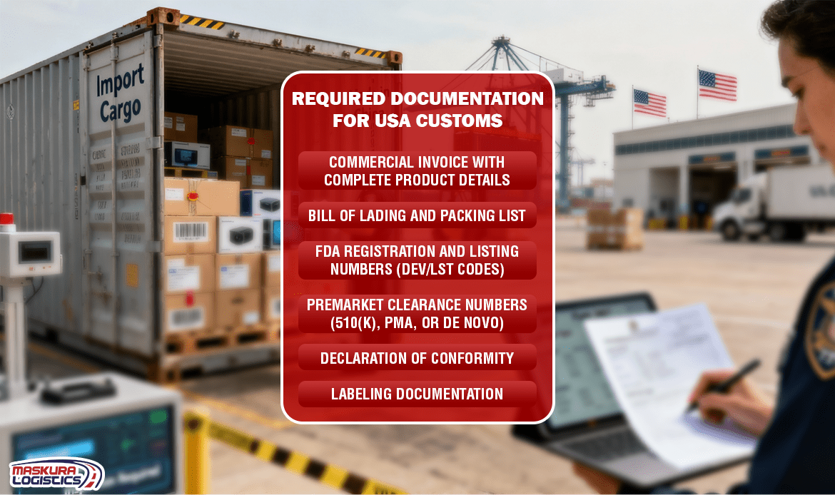 Required Documentation for USA Customs