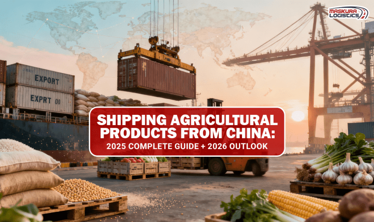 Shipping Agricultural Products from China