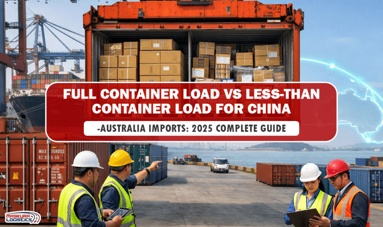 FCL vs LCL China to Australia