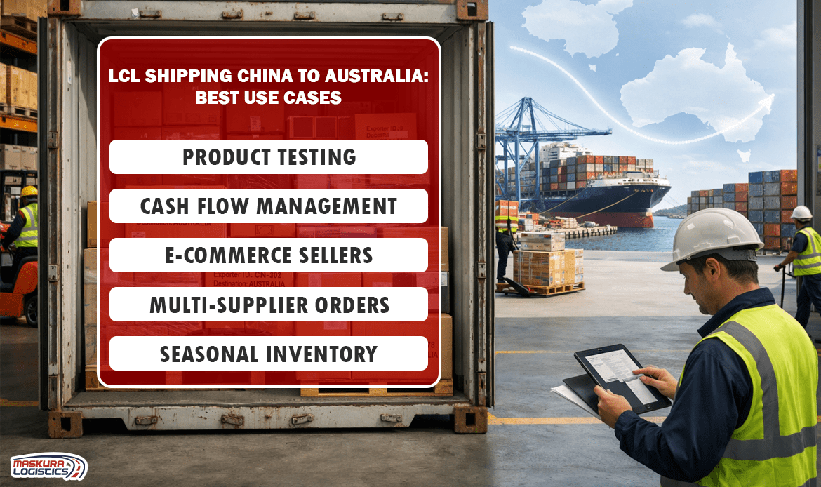 LCL Shipping China to Australia Best Use Cases