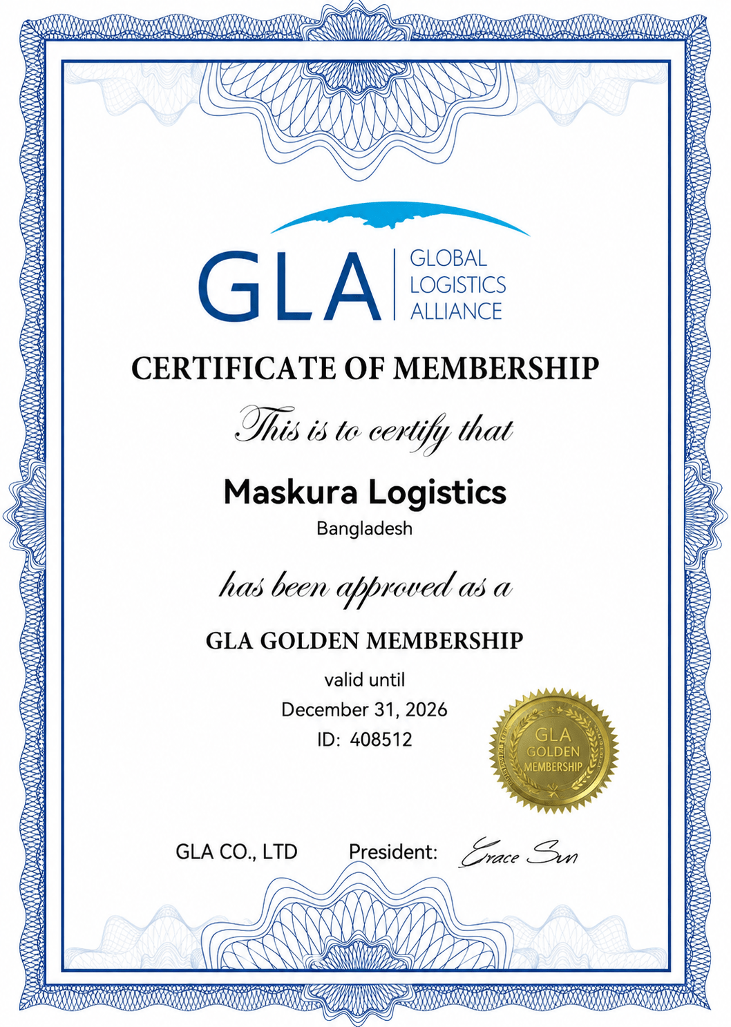 gla-certificate